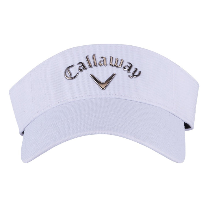 Callaway Liquid Metal Golf Visor White/Gunmetal - 24 Women