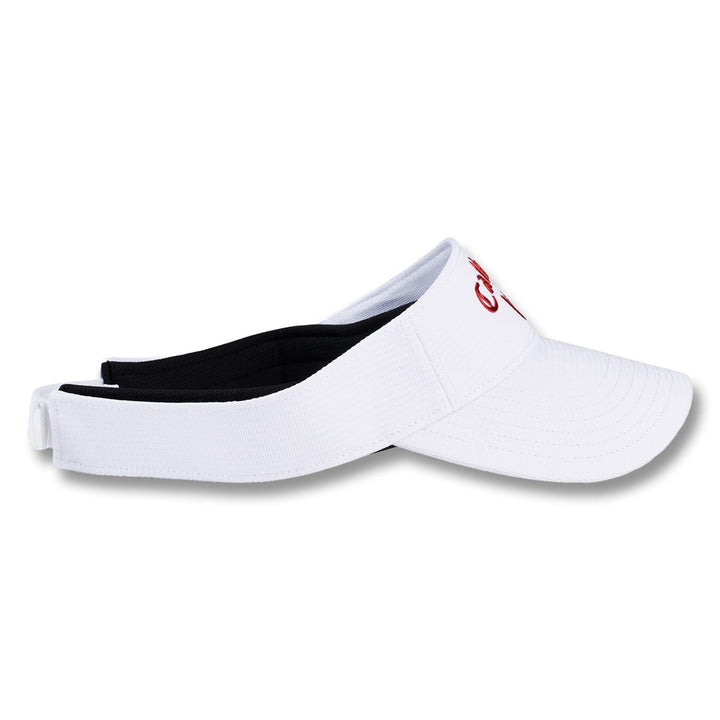 Callaway Liquid Metal Golf Visor White/Fire - 23
