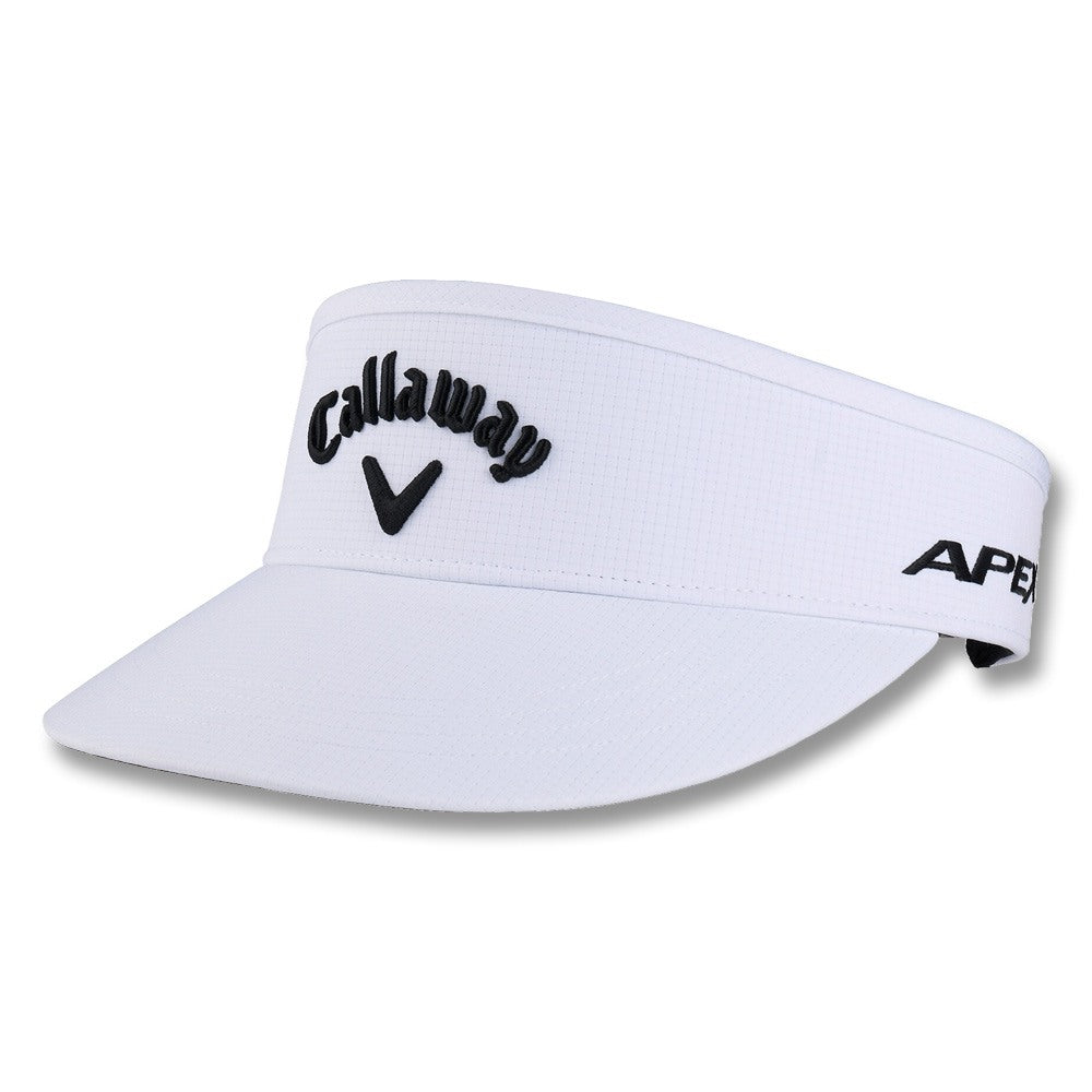 Callaway Tour Authentic High Crown Golf Visor White - 23