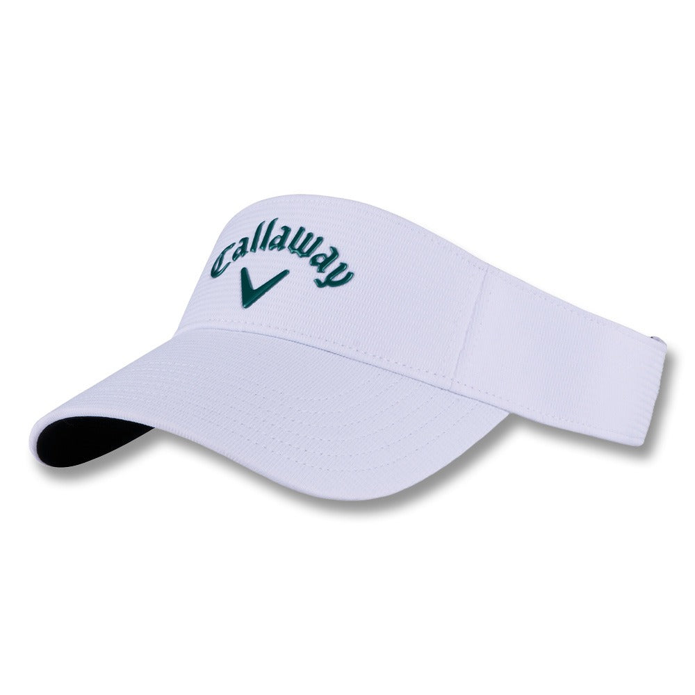 Callaway Liquid Metal Golf Visor White/Evergreen - 24