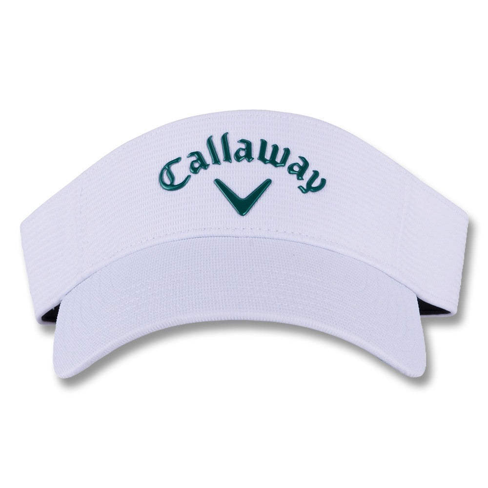 Callaway Liquid Metal Golf Visor White/Evergreen - 24