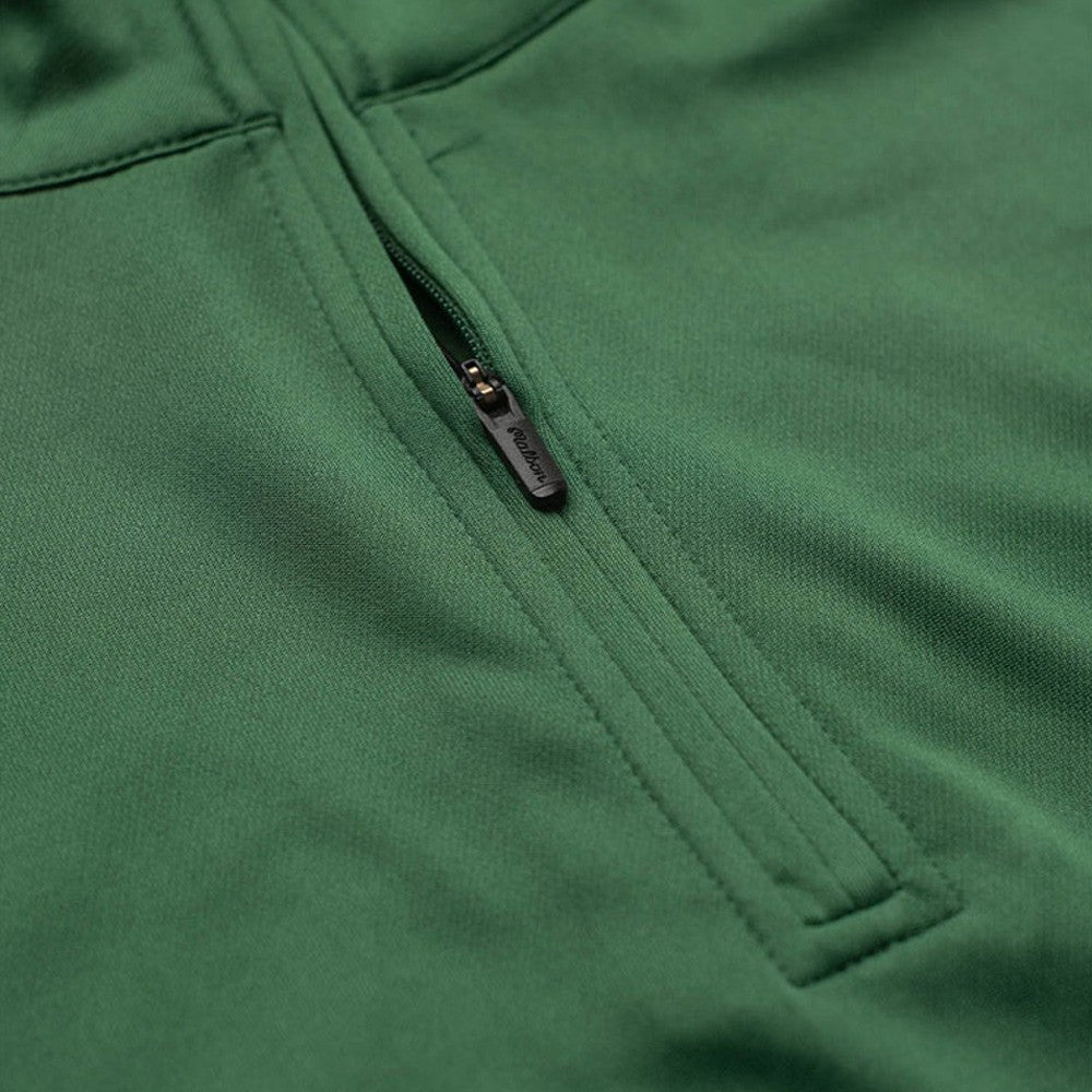 Malbon Evergreen Performance 1/4 Zip Golf Pullover Evergreen