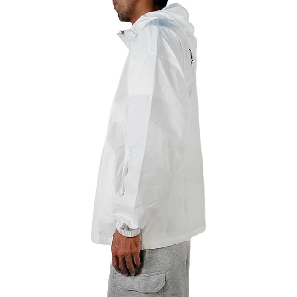 Malbon Evergreen Nylon Golf Anorak White