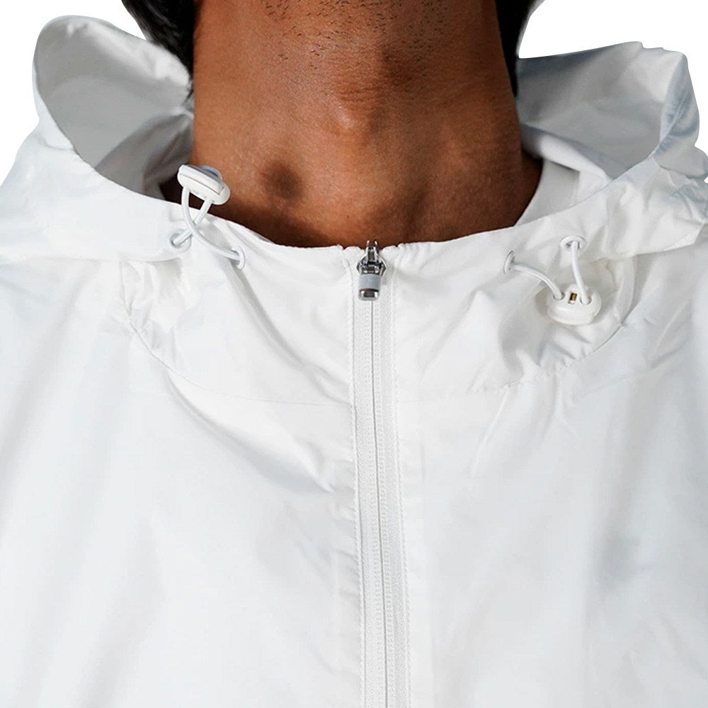 Malbon Evergreen Nylon Golf Anorak White