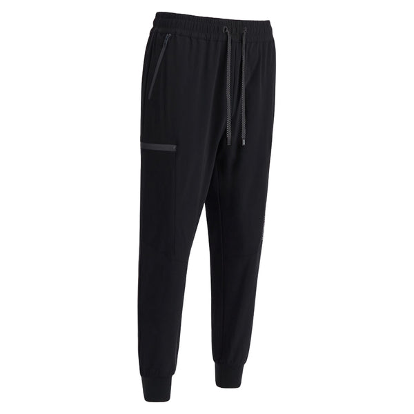 Gfore Stretch Warp Knit OPS Cargo Jogger Golf Pants Onyx - FA24