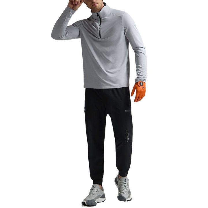 Gfore Stretch Warp Knit OPS Cargo Jogger Golf Pants Onyx - FA24