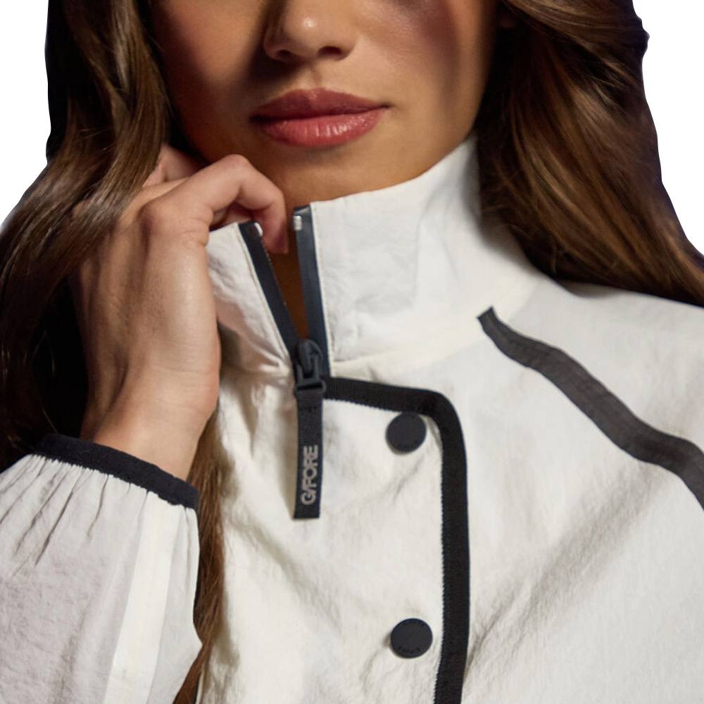 Gfore Contrast Stretch Cropped OPS Windbreaker Golf Jacket