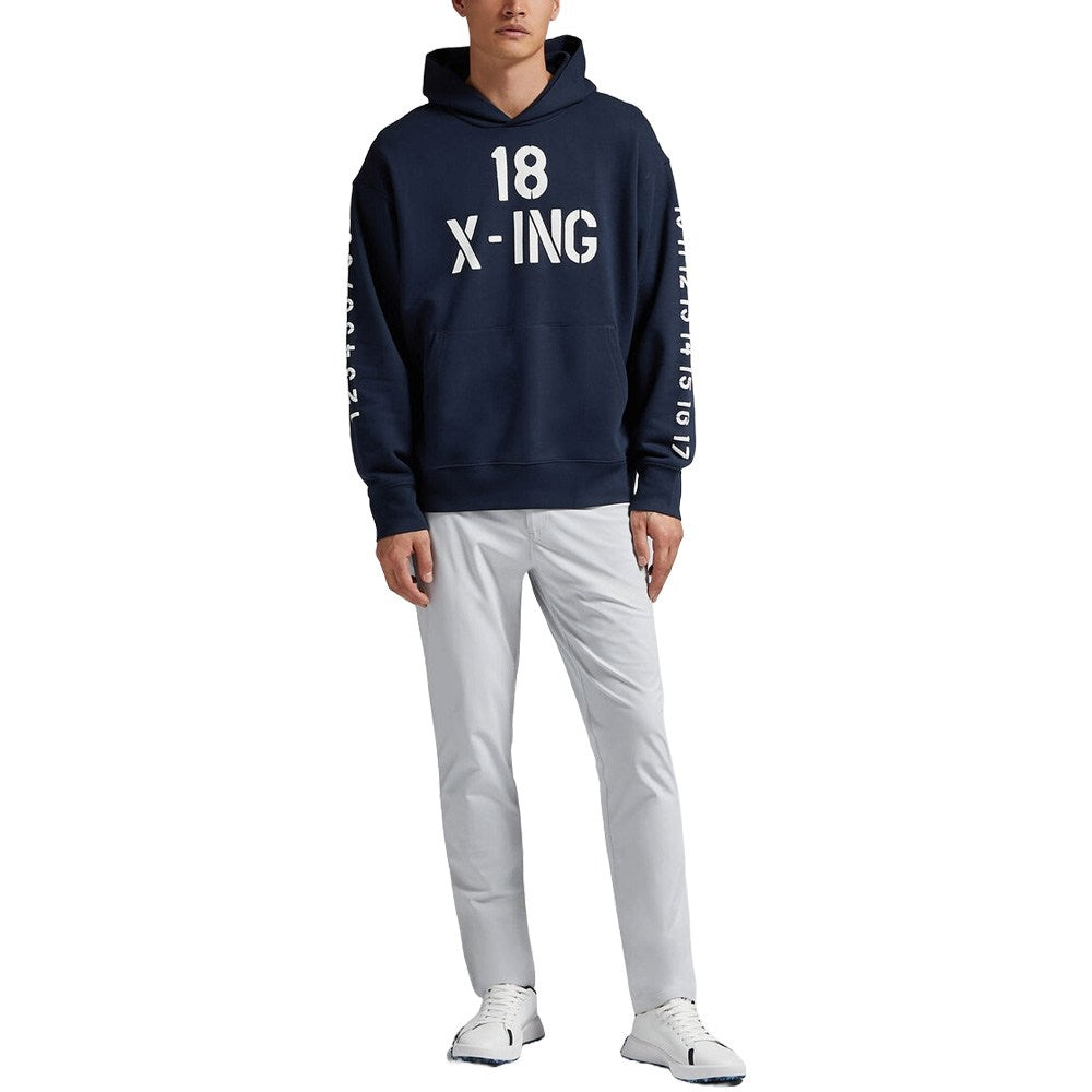 Gfore Crew Oversized French Terry Hoodie Golf Jacket Twilight - FA24