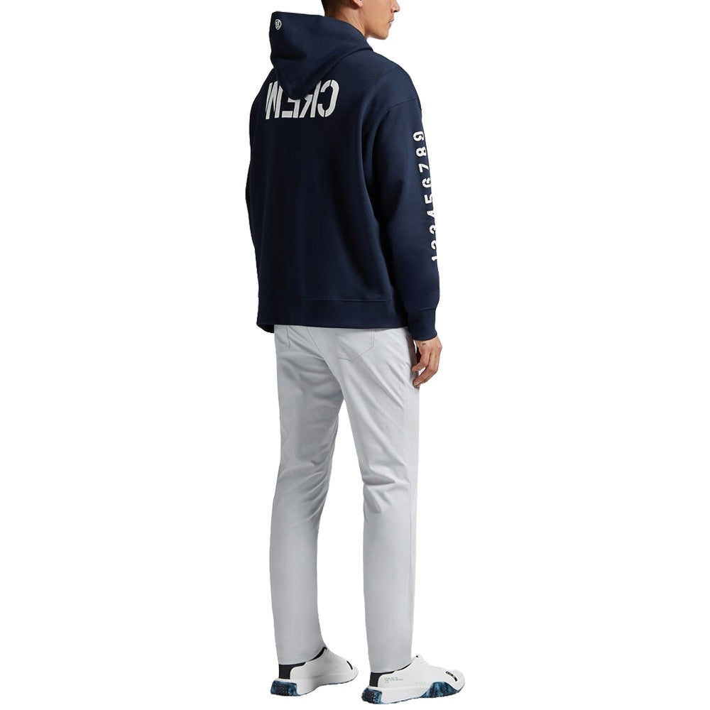 Gfore Crew Oversized French Terry Hoodie Golf Jacket Twilight - FA24