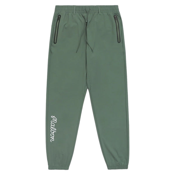 Malbon Performance Nylon Tech Golf Pants Forest - SS24