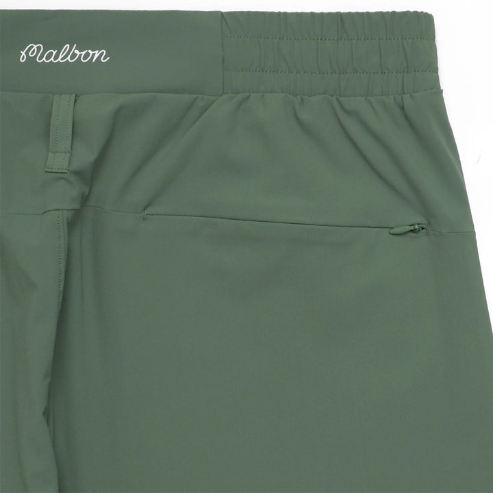 Malbon Performance Nylon Tech Golf Pants Forest - SS24
