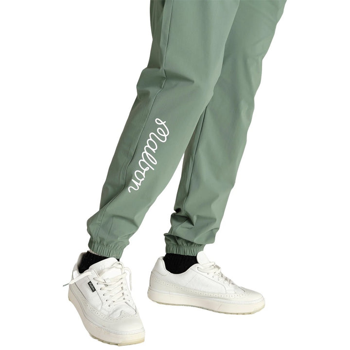 Malbon Performance Nylon Tech Golf Pants Forest - SS24