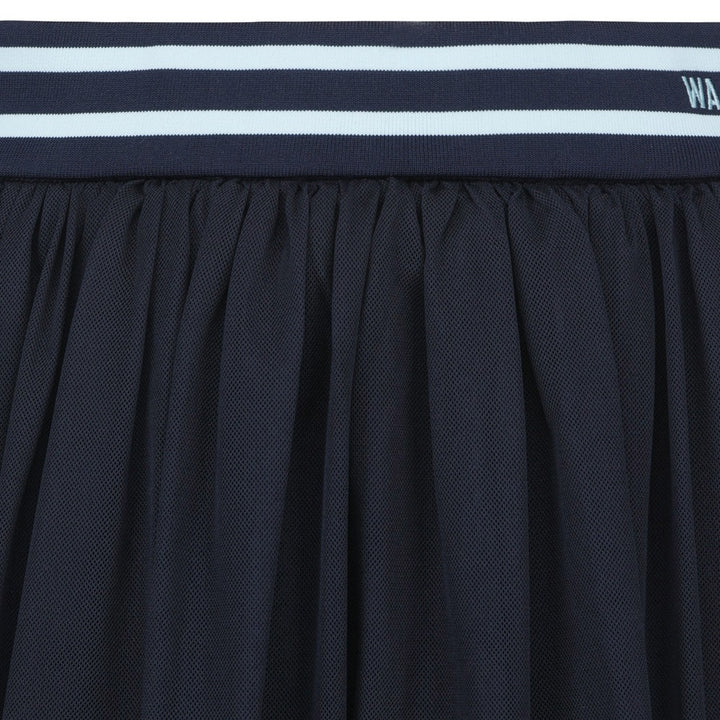 WAAC Mesh Gather Band Golf Skort Dark Navy - FW24 Women