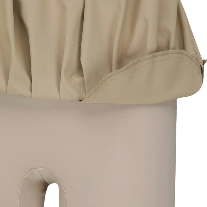 WAAC A-Line Gather Golf Skort Light Brown - FW24 Women