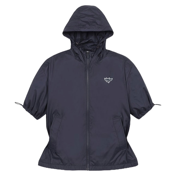 WAAC Zip Hoodie Shortsleeve Golf Jacket Dark Navy - 24 Women