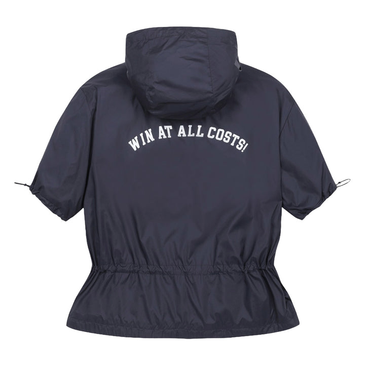 WAAC Zip Hoodie Shortsleeve Golf Jacket Dark Navy - 24 Women