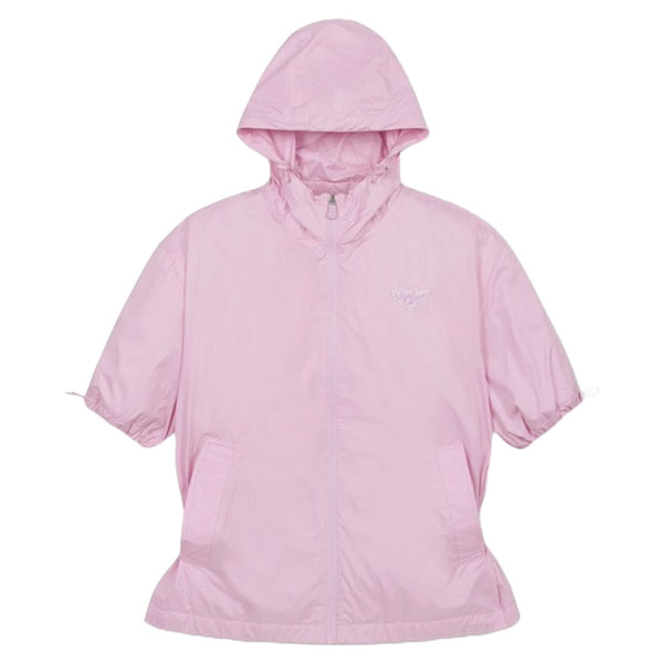 WAAC Zip Hoodie Shortsleeve Golf Jacket Light Pink - 24 Women