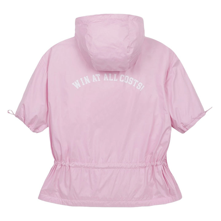 WAAC Zip Hoodie Shortsleeve Golf Jacket Light Pink - 24 Women