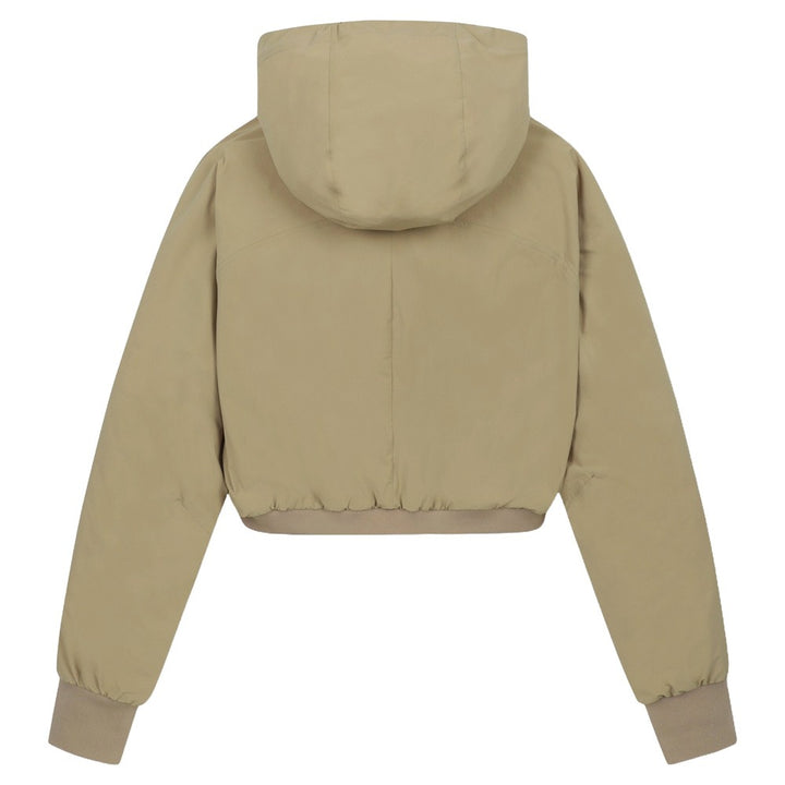 WAAC Bolero Hoodie Golf Jacket Light Brown - FW24 Women