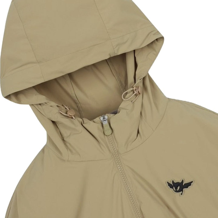 WAAC Bolero Hoodie Golf Jacket Light Brown - FW24 Women