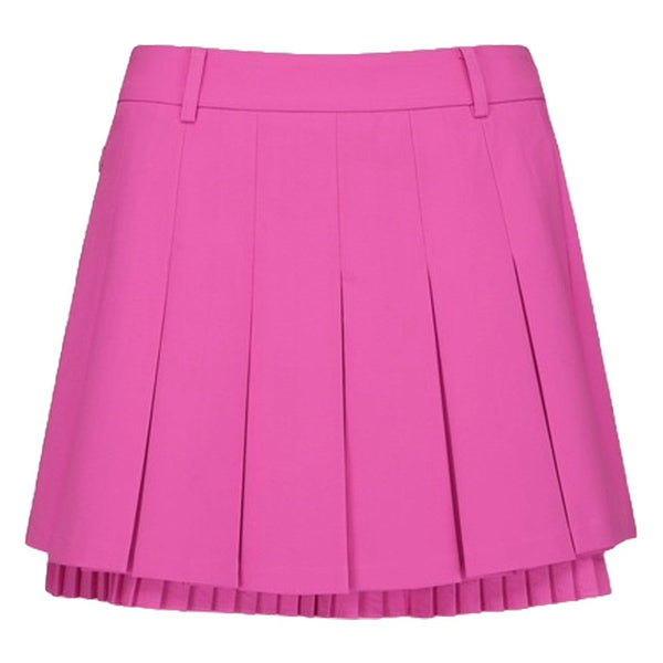 WAAC Layering Pleats Golf Skort Pink - FW24 Women
