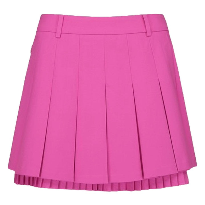 WAAC Layering Pleats Golf Skort Pink - FW24 Women