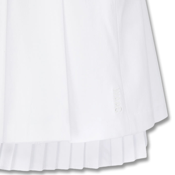 WAAC Layering Pleats Golf Skort White - FW24 Women