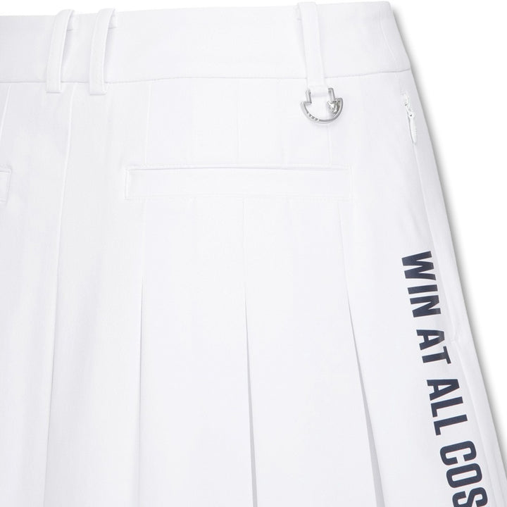 WAAC Layering Pleats Golf Skort White - FW24 Women
