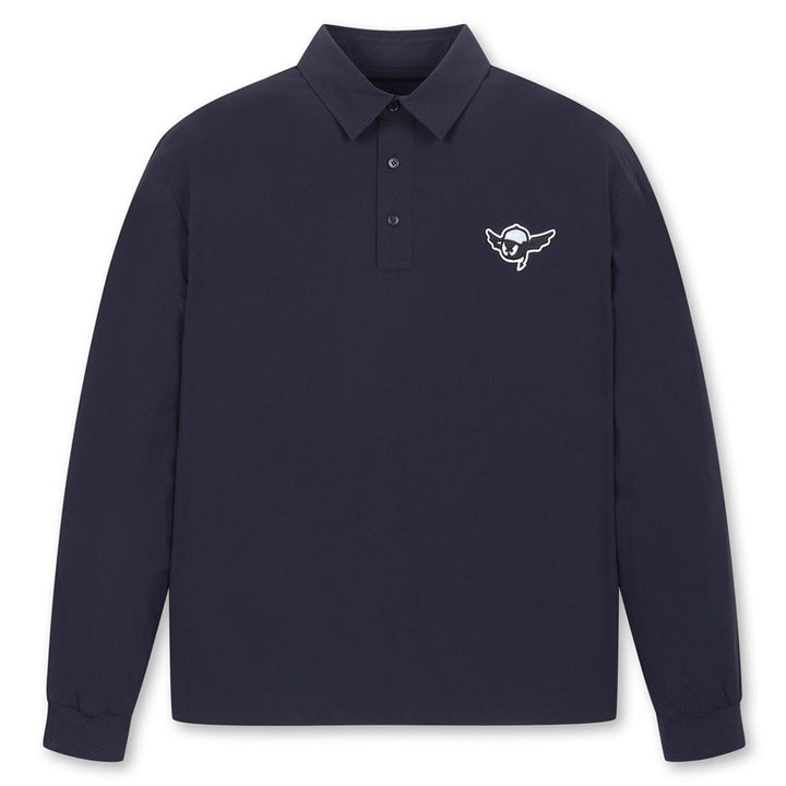 WAAC Woven Longsleeve Golf Polo 2024