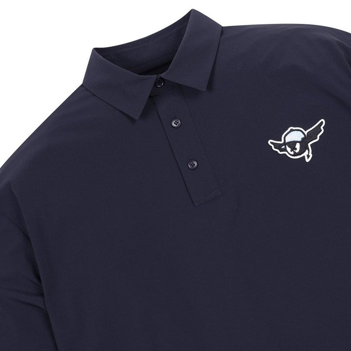 WAAC Woven Longsleeve Golf Polo 2024