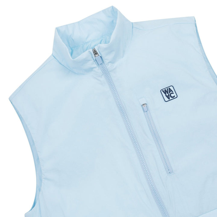 WAAC Thin Padding Golf Vest Light Blue - FW24 Men