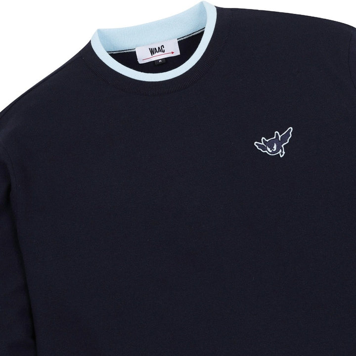 WAAC Solid Crewneck Golf Sweater 2024