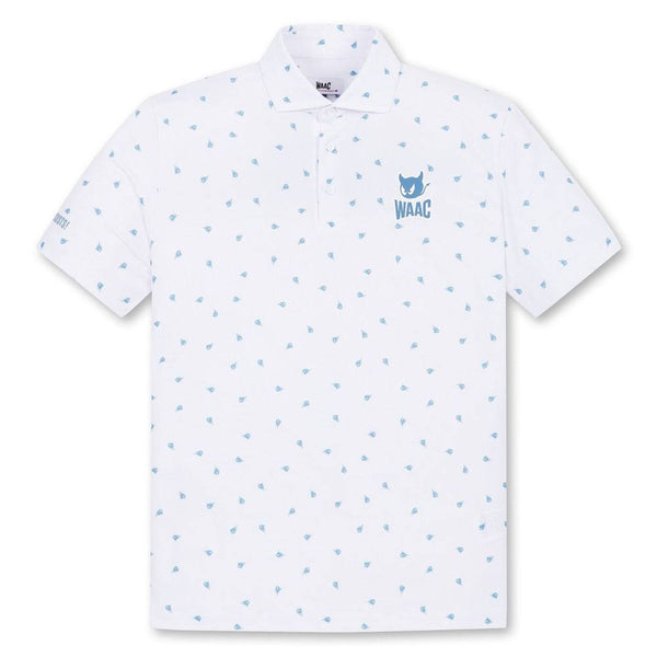 WAAC Fire WAACKY Golf Polo White - FW24 Men