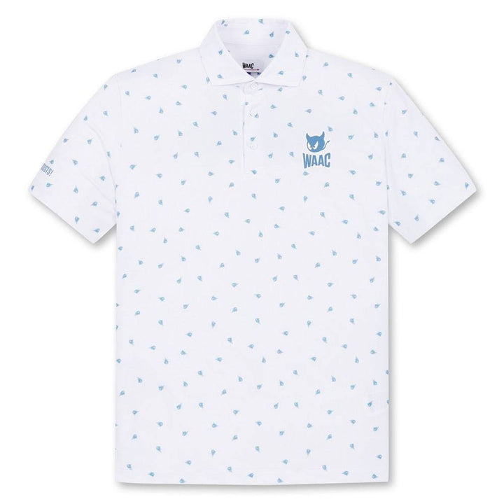 WAAC Fire WAACKY Golf Polo White - FW24 Men