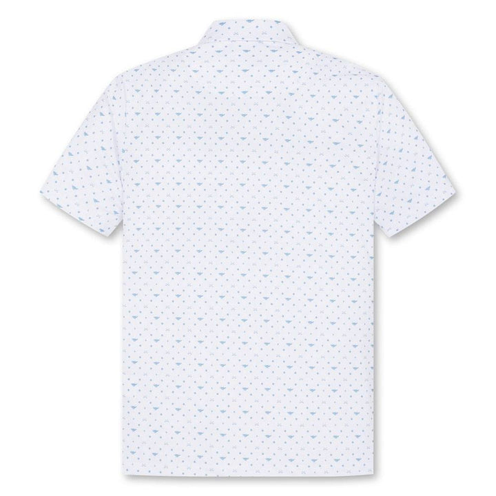 WAAC Flying WAACKY Dot Golf Polo White - FW24 Men