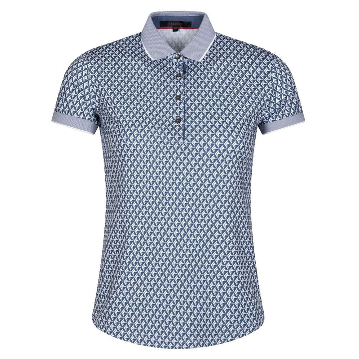 Greyson Diamonds All Day Scarlett Golf Polo Vintage Indigo - FA24 Women