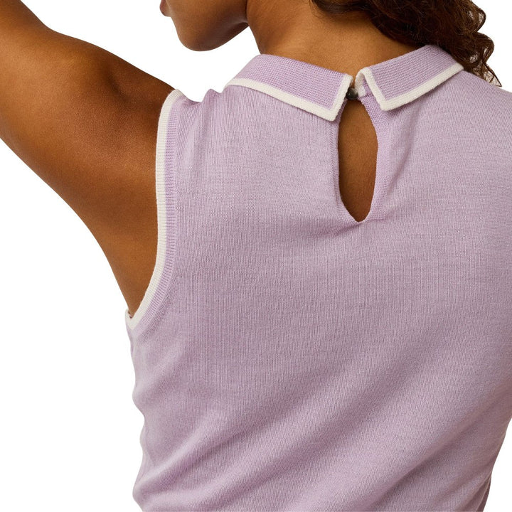 Greyson Bardot Sleeveless Golf Sweater Lavender Mist - FA24 Women