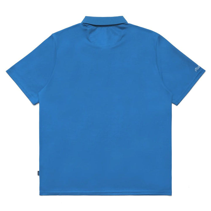 Malbon Glacier Buckets Performance Pique Golf Polo Royal
