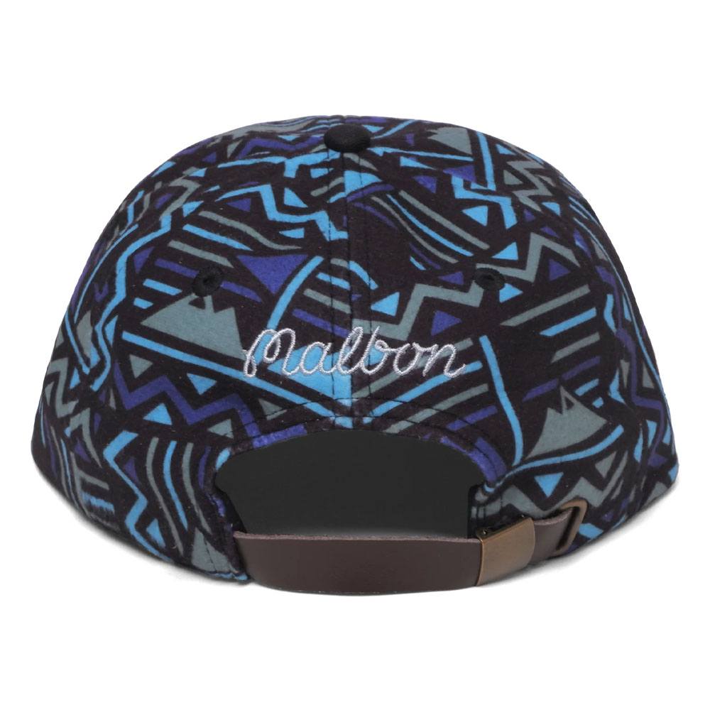 Malbon Kodiak Fleece Golf Cap Black