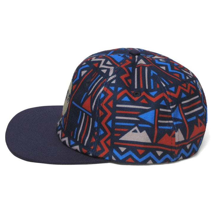 Malbon Kodiak Fleece Golf Cap Navy