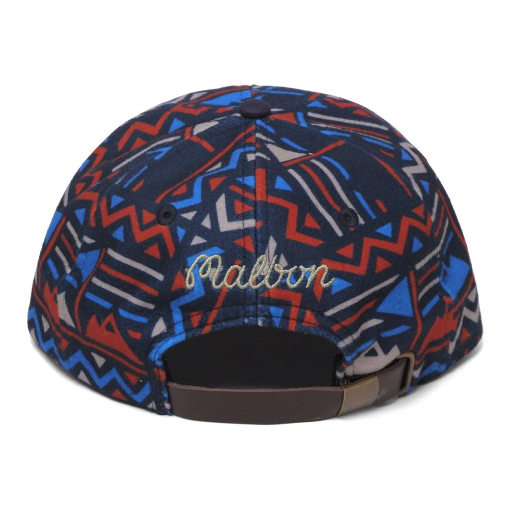 Malbon Kodiak Fleece Golf Cap Navy