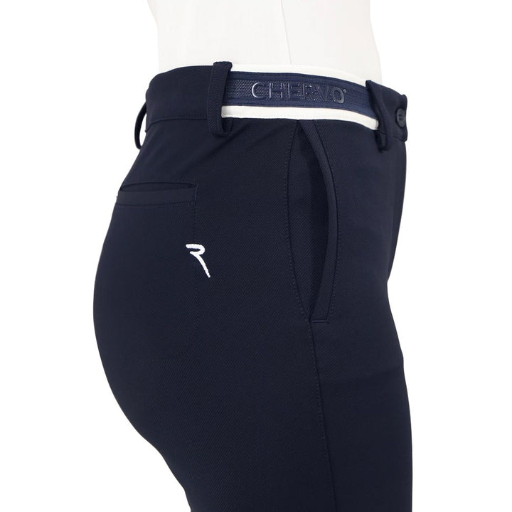 Chervo Saliscendi Golf Pants Blue - FW24 Women