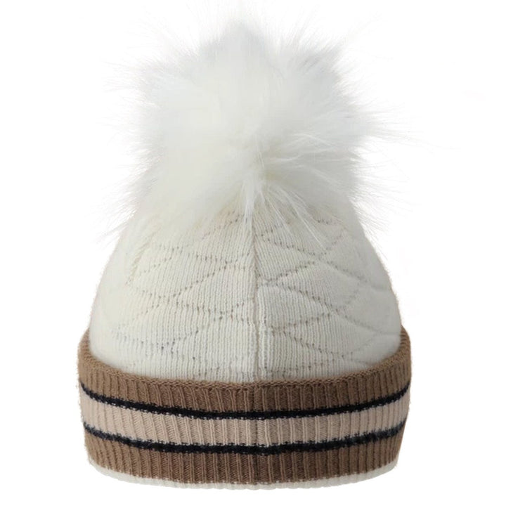 Chervo Wis Golf Beanies White/Brown - 24 Women