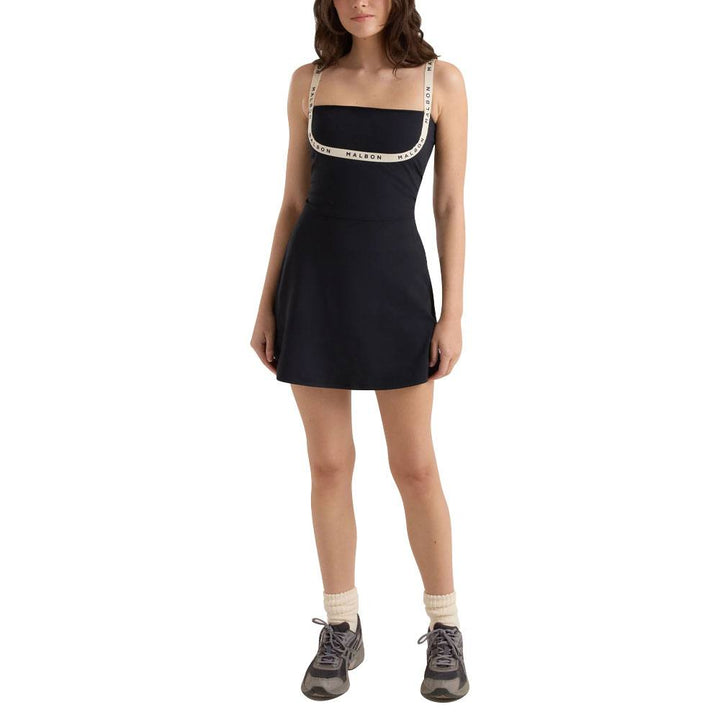 Malbon Claire Golf Dress Black/Ivory Women