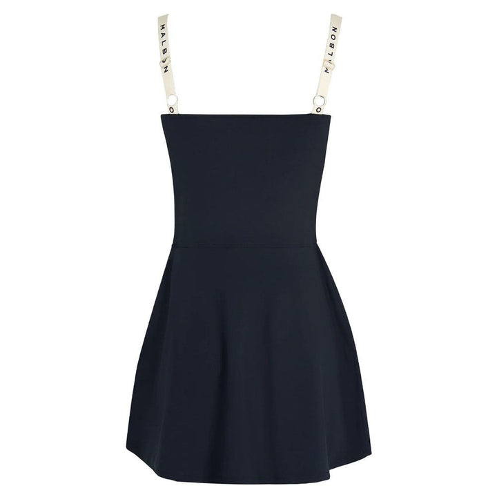 Malbon Claire Golf Dress Black/Ivory Women