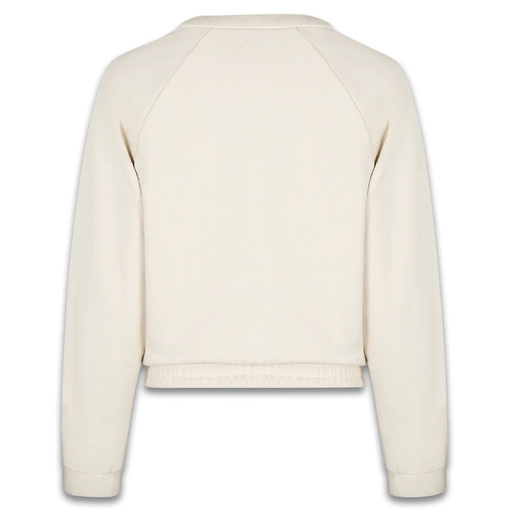Malbon Gianna II Raglan Pullover Golf Sweatshirt Bone Women