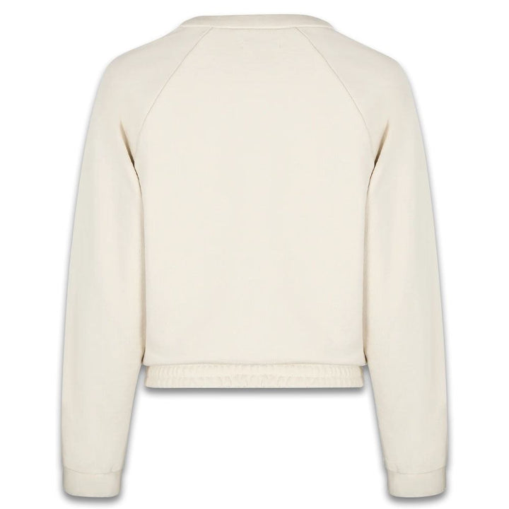 Malbon Gianna II Raglan Pullover Golf Sweatshirt Bone Women