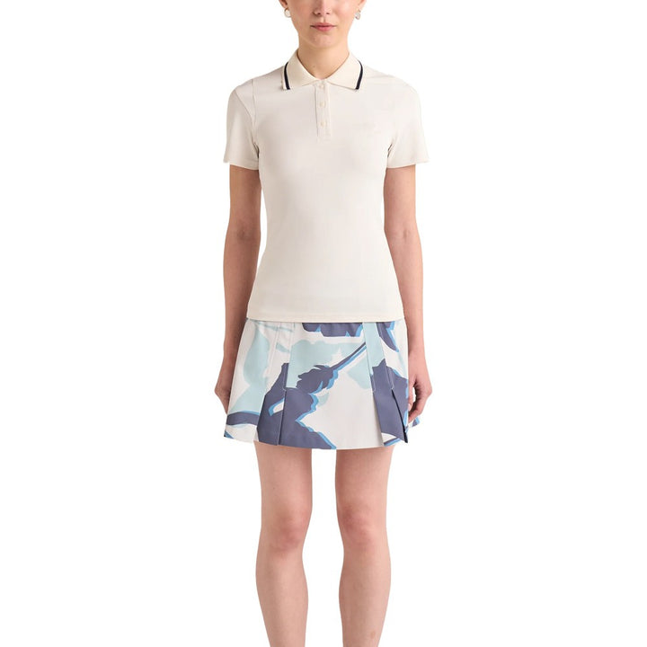 Malbon Evergreen Paloma Golf Polo White - FW24 Women