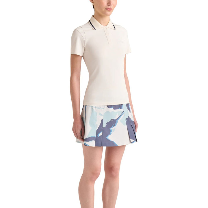 Malbon Evergreen Paloma Golf Polo White - FW24 Women