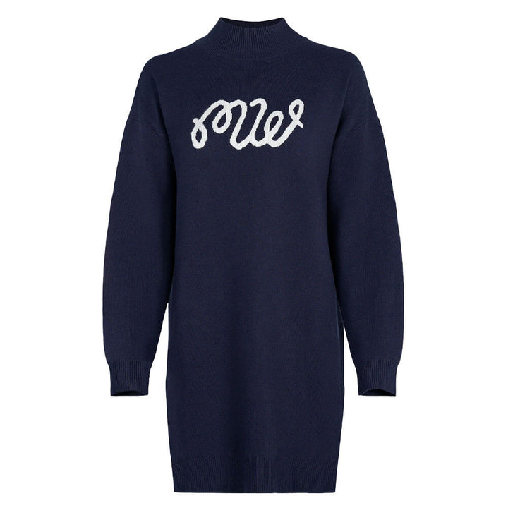 Malbon Collette Golf Dress Navy - FW24 Women